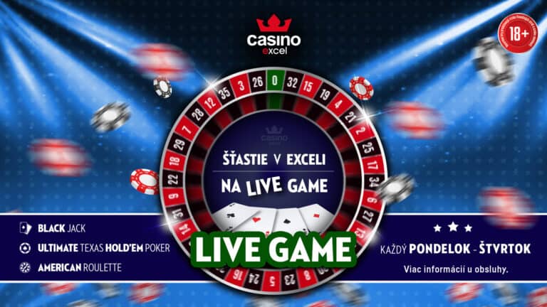 šťastie v exceli casino excel Poprad január 2023