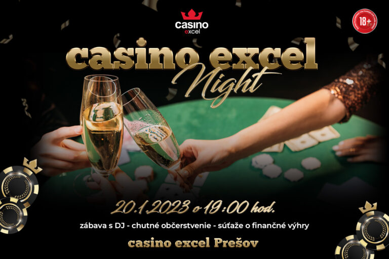 casino excel Prešov casino excel night 20.1.2023