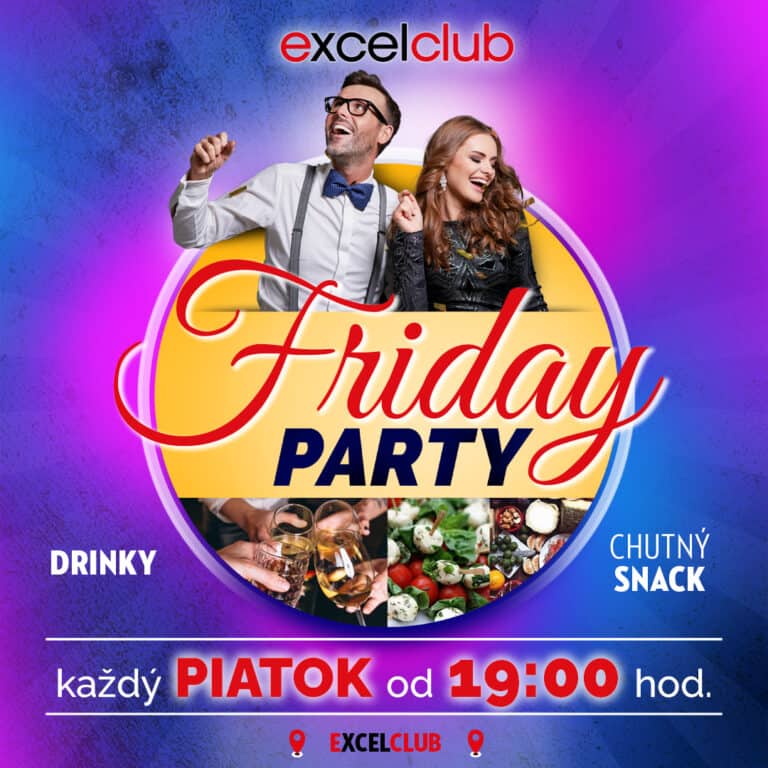 FRIDAY PARTY excelclub Poprad