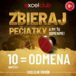 ZBIERAJ PEČIATKY jún EXCELCLUB TRENČÍN