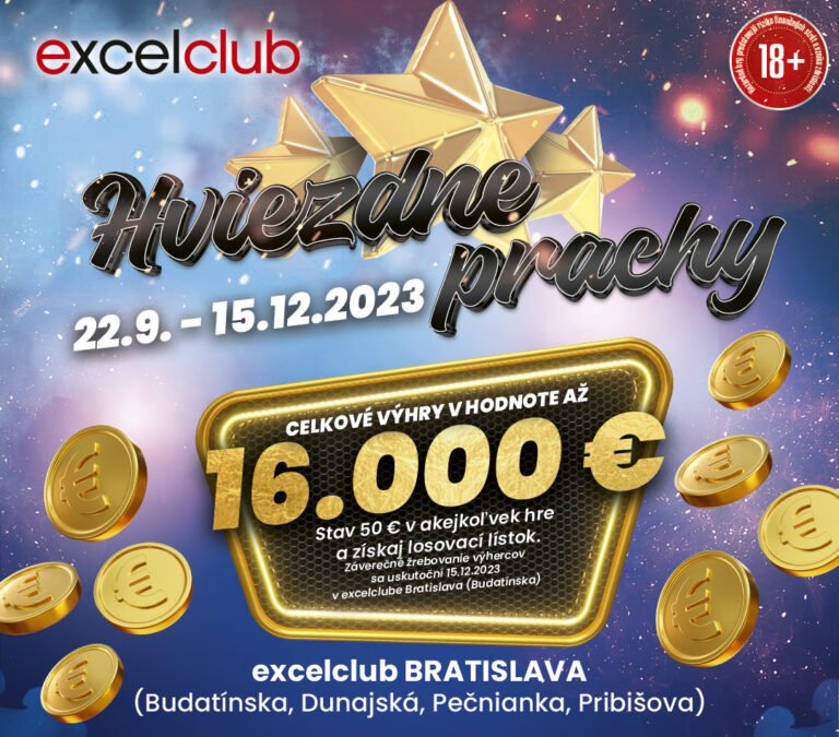 HVIEZDNE PRACHY 22.9.2023 - 15.12.2023 - excelcluby Bratislava