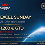 EXCEL SUNDAY 28.1.2024 caisno excel Poprad 2.000 € GTD