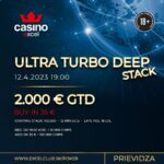 ULTRA TURBO DEEPSTACK 12.4.2024 casino excel Prievidza