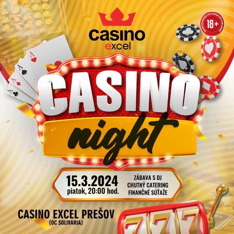 CASINO NIGHT casino excel Prešov