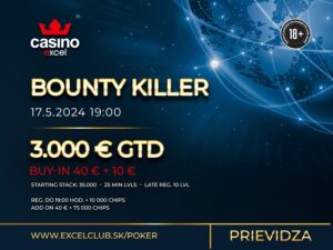 BOUNTY KILLER casino excel Prievidza
