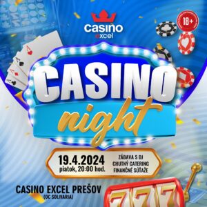 CASINO NIGHT casino excel Prešov