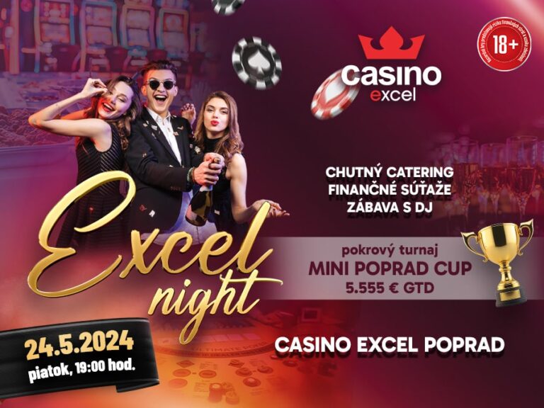 EXCEL NIGHT casino excel Poprad
