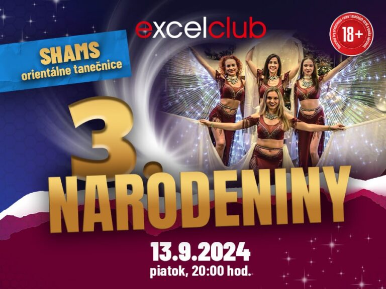 3. NARODENINY excelclub Čakajovce