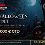 HALLOWEEN NIGHT 30.10.2024 casino excel Prievidza