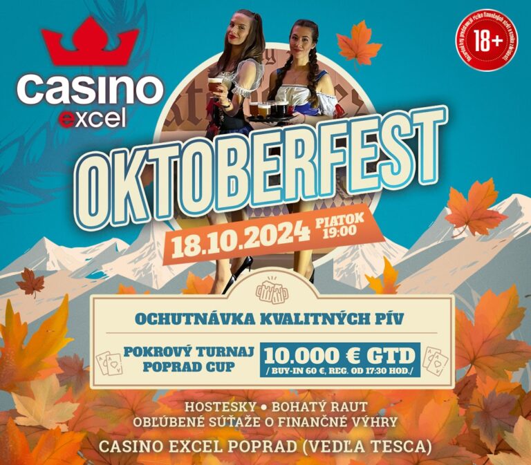 OKTOBERFEST casino excel Poprad