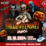 SILA HALLOWEENSKEJ NOCI excelclub Poprad – ZRUŠENÉ