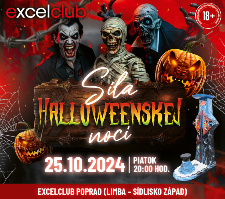 SILA HALLOWEENSKEJ NOCI excelclub Poprad