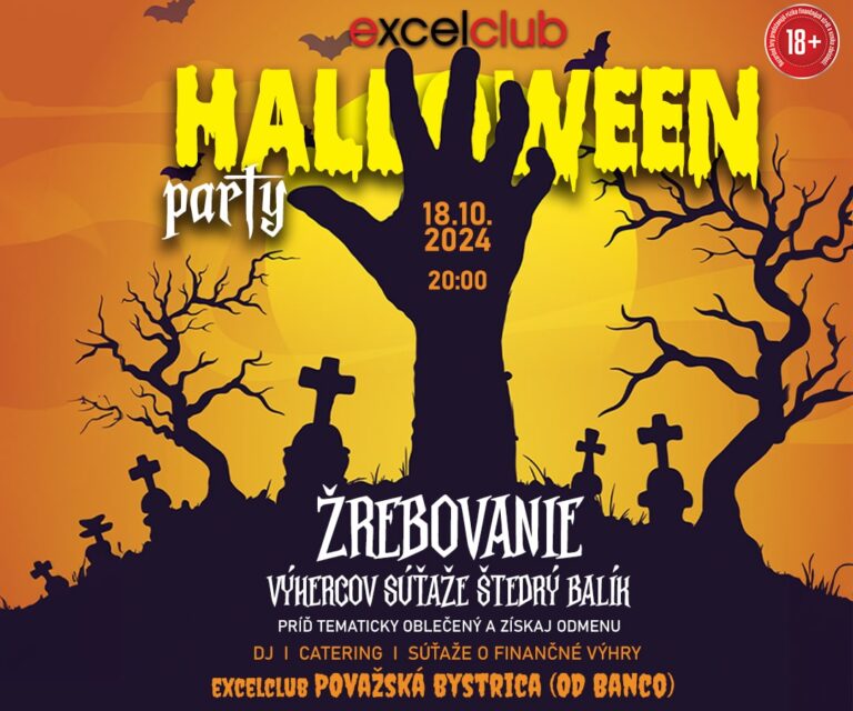 HALLOWEEN NIGHT excelclub Považská Bystrica