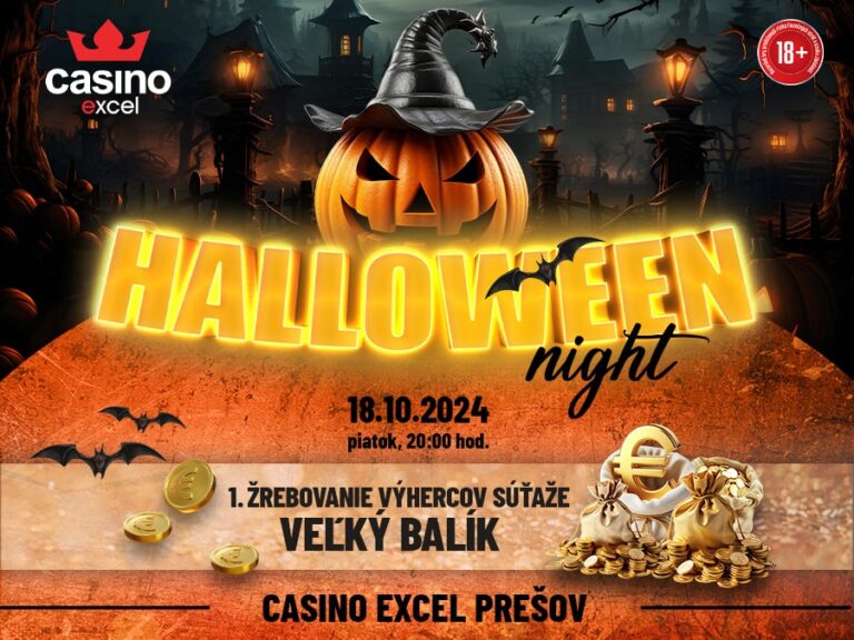 HALLOWEEN NIGHT casino excel Prešov