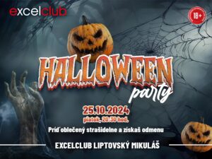 HALLOWEEN PARTY excelclub Liptovský Mikuláš