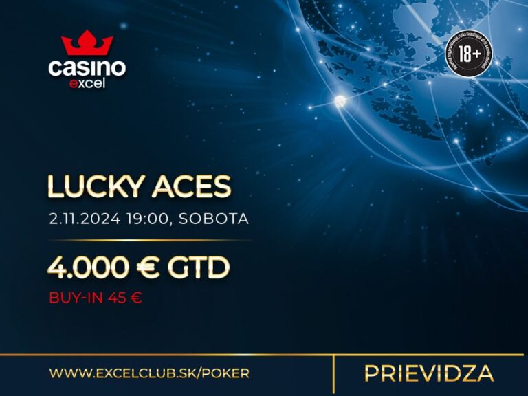 LUCKY ACES 2.11.2024 casino excel Prievidza