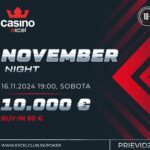 NOVEMBER NIGHT 16.11.2024 casino excel Prievidza