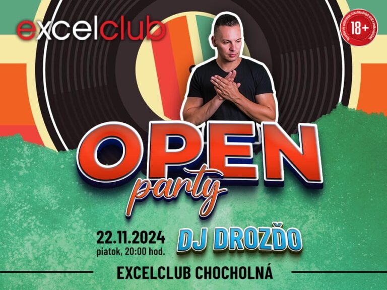 OPEN PARTY excelclub Chocholná