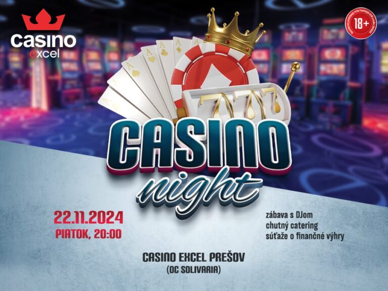 CASINO NIGHT casino excel Prešov