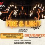 FIRE & LIGHT SHOW casino excel Poprad