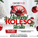 VIANOČNÉ KOLESO ŠŤASTIA excelclub Poprad