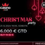 CHRISTMAS PARTY 21.12.2024 casino excel Prievidza