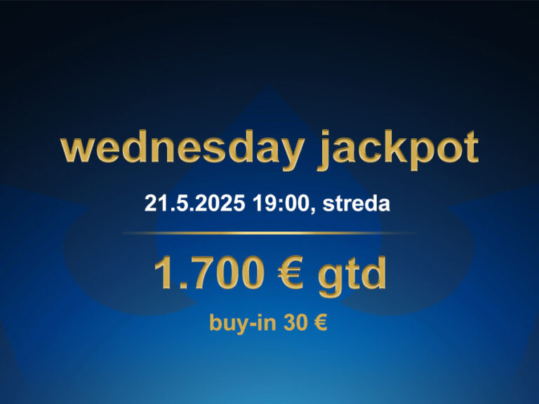 WEDNESDAY JACKPOT 21.5.2025 casino excel Poprad