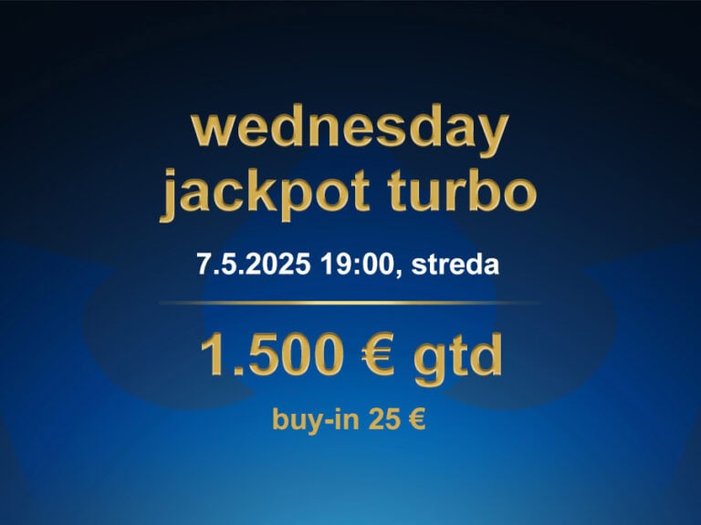 WEDNESDAY JACKPOT TURBO 7.5.2025 casino excel Prievidza