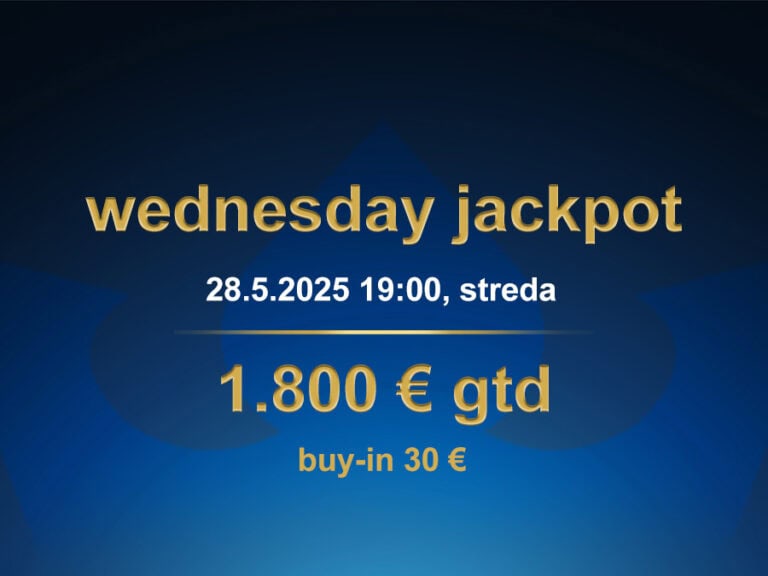 WEDNESDAY JACKPOT 28.5.2025 casino excel Prievidza