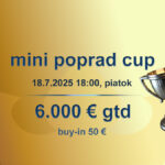 MINI POPRAD CUP 18.7.2025 casino excel Poprad