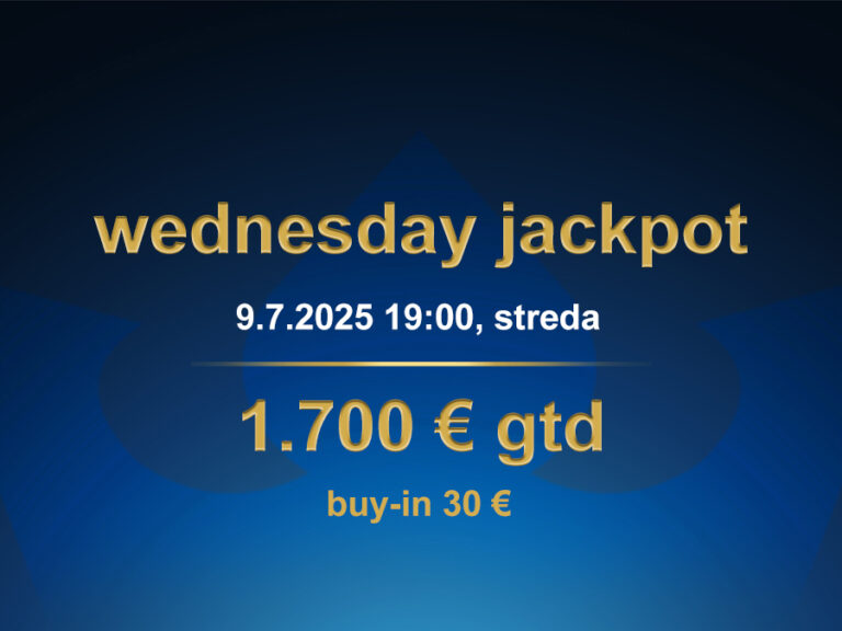 WEDNESDAY JACKPOT 9.7.2025 casino excel Prievidza