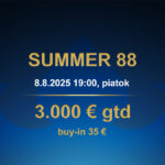 SUMMER 88 8.8.2025 casino excel Poprad