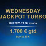 WEDNESDAY JACKPOT TURBO 20.8.2025 casino excel Prievidza