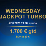 WEDNESDAY JACKPOT TURBO 27.8.2025 casino excel Prievidza