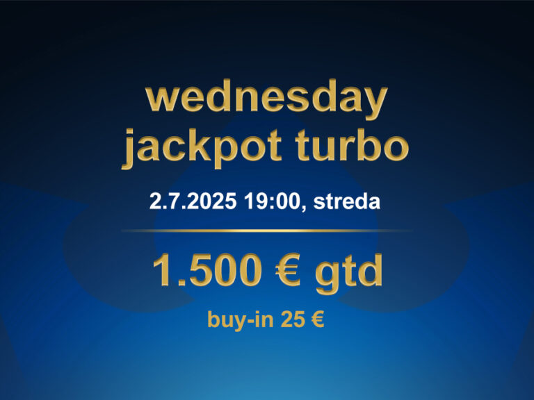 WEDNESDAY JACKPOT TURBO 2.7.2025 casino excel Prievidza