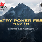 TATRY POKER FEST DAY 1B 15.10.2025 casino excel Prievidza