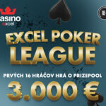 EXCEL POKER LEAGUE 3.000 € casino excel Prievidza