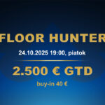 FLOOR HUNTER 24.10.2025 casino excel Prievidza