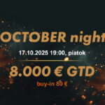 OCTOBER NIGHT 17.10.2025 casino excel Prievidza