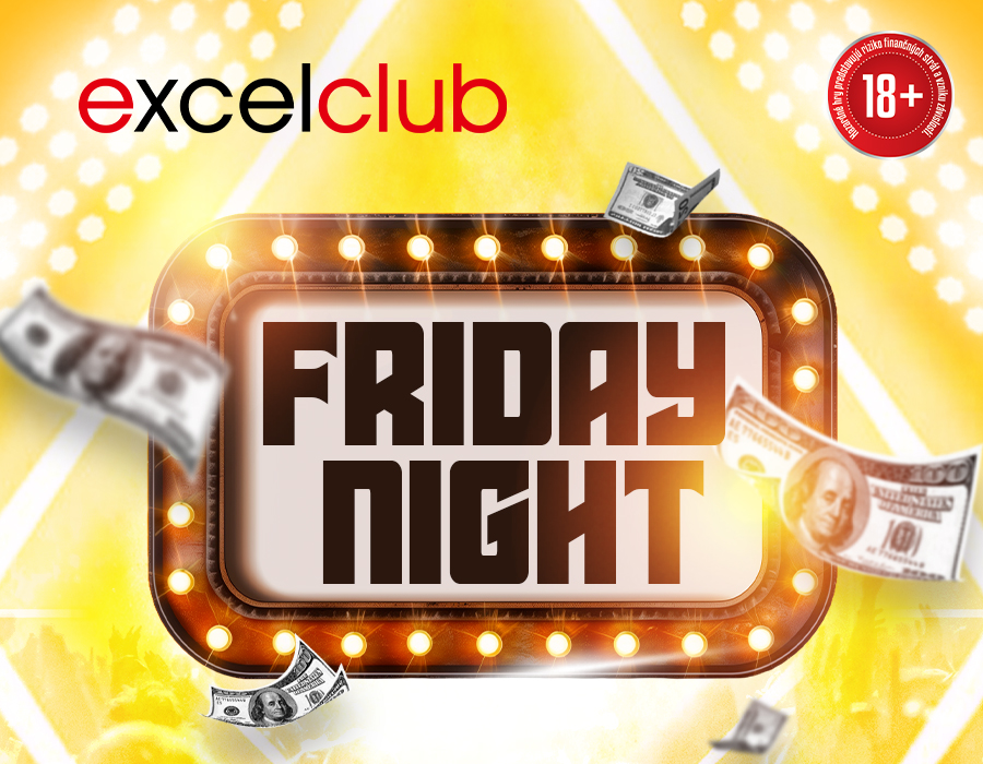 FRIDAY PARTY excelclub Košice