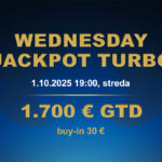 WEDNESDAY JACKPOT TURBO 1.10.2025 casino excel Prievidza