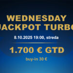 WEDNESDAY JACKPOT TURBO 8.10.2025 casino excel Prievidza