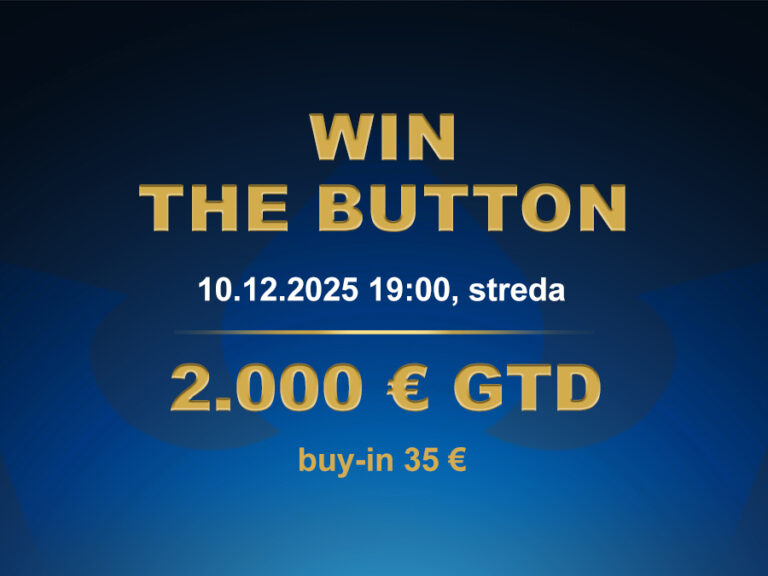 WIN THE BUTTON 10.12.2025 casino excel Poprad