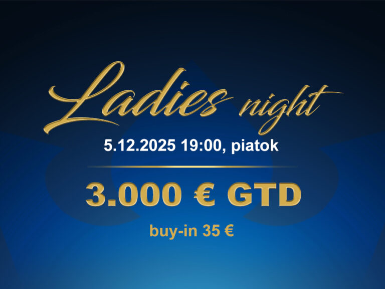 LADIES NIGHT 5.12.2025 casino excel Poprad