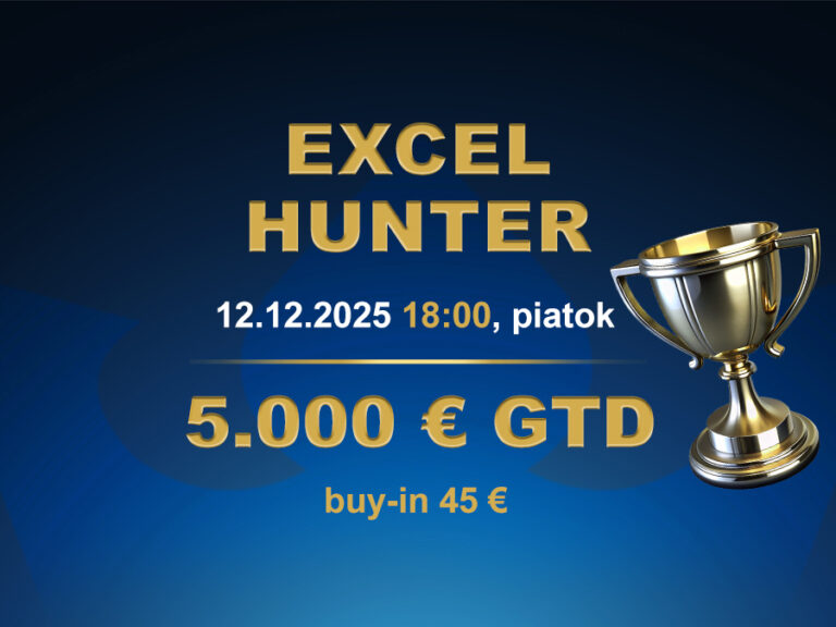 EXCEL HUNTER 12.12.2025 casino excel Poprad