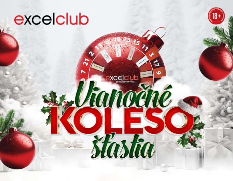 VIANOČNÉ KOLESO ŠŤASTIA excelclub Poprad