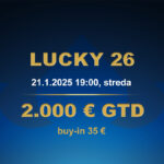 LUCKY 26 21.1.2026 casino excel Poprad