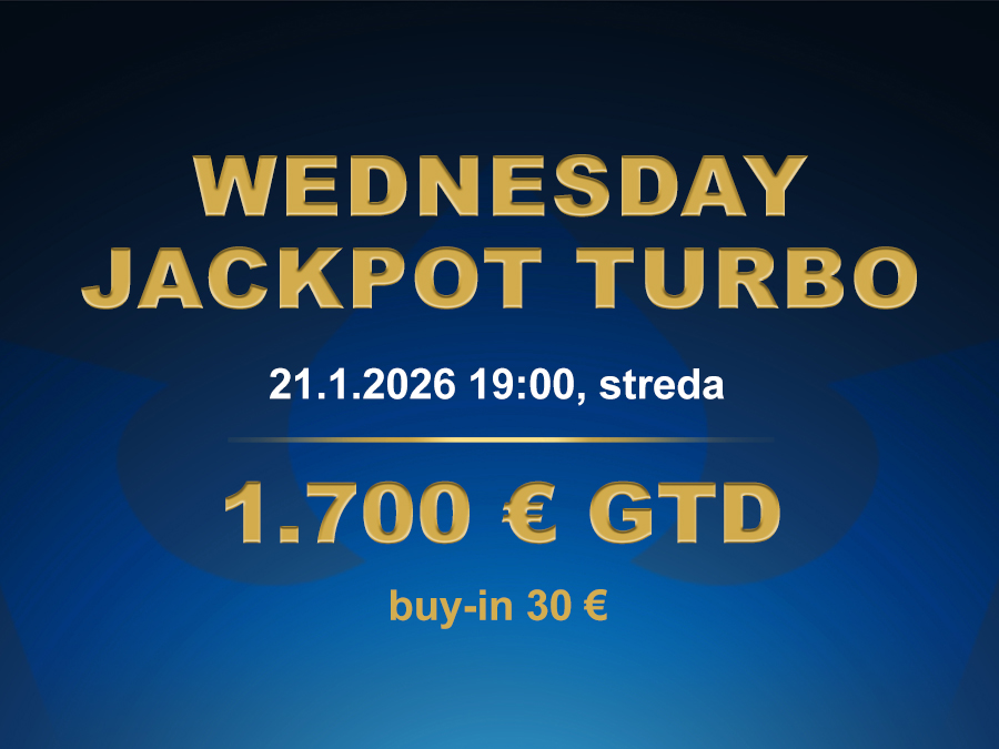 WEDNESDAY JACKPOT TURBO 21.1.2026 casino excel Prievidza