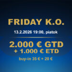 FRIDAY K.O. 13.2.2026 casino excel Poprad