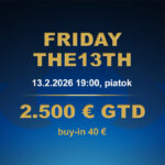 FRIDAY THE 13TH 13.2.2026 casino excel Prievidza